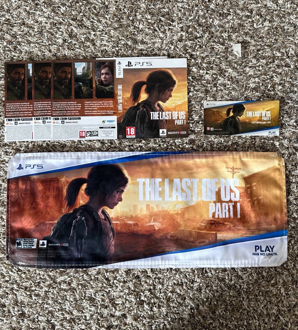 The Last of Us Part 1 Remake Promo Items