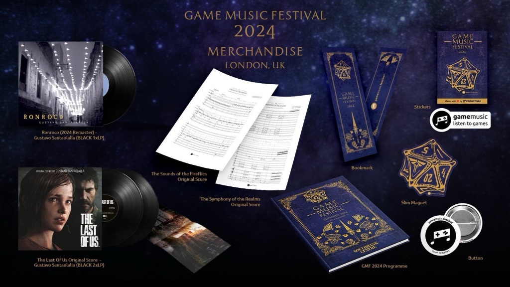 The Sound of the Fireflies: The Last of Us Concert London Game Music Festival Merch